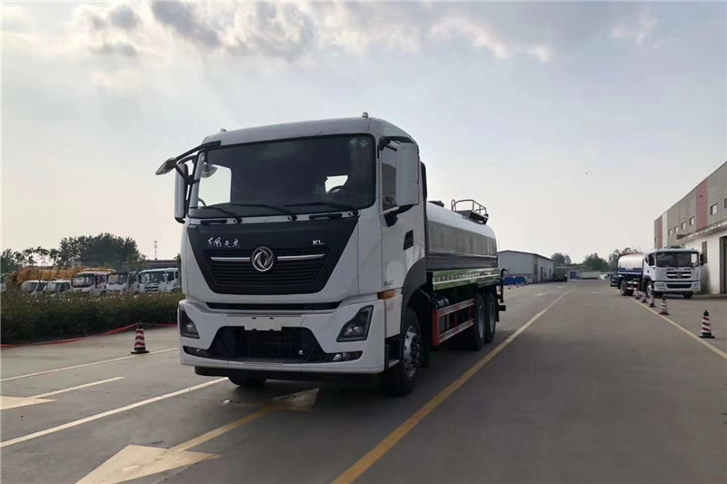 東風(fēng)天龍后八輪20噸噴霧車，國六綠化噴灑車